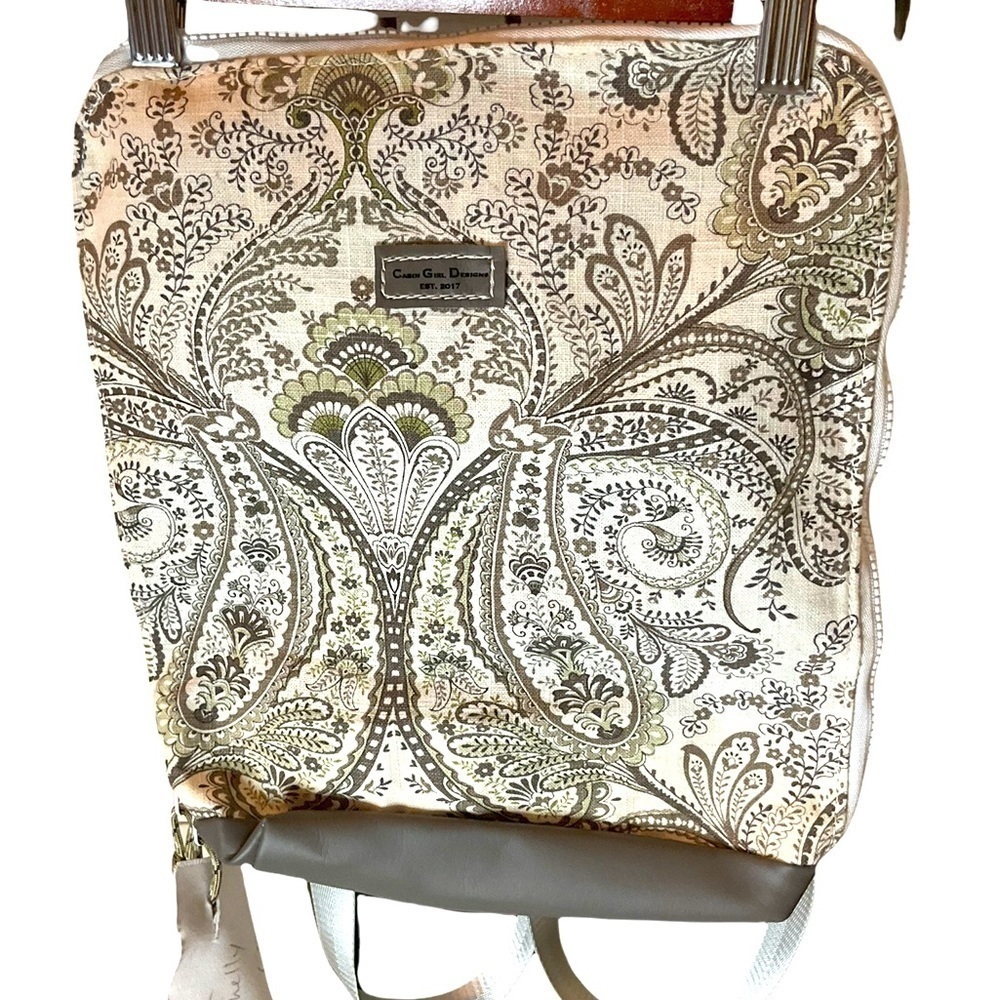 New Cabin Girl Designs handmade backpack.